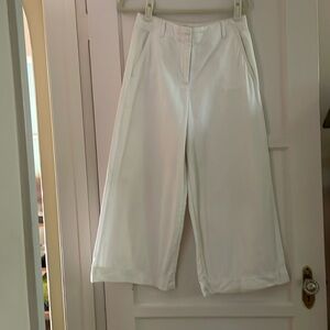 COS wide leg cotton/linen pants size 6